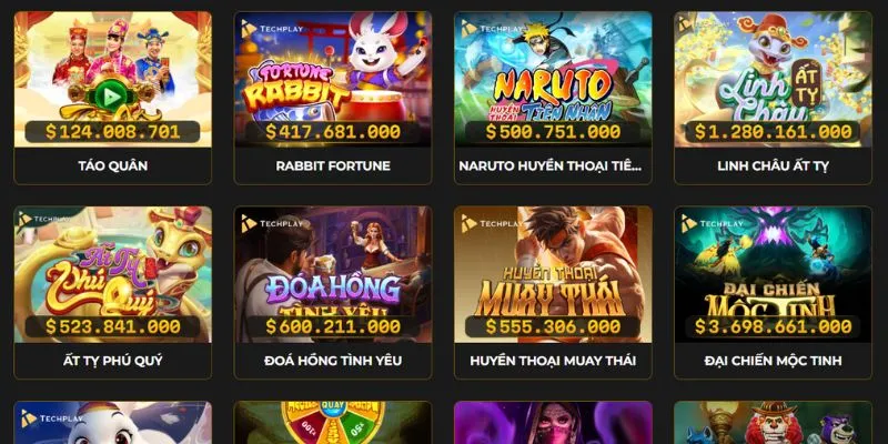 Sản phẩm nổi bật tại sảnh nổ hũ Debet